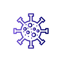 Obraz premium Virus Icon