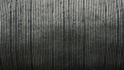 3D printed concrete wall, architectural background