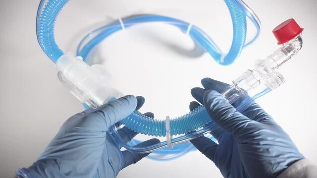 Ventilation hose for ventilator -Emergency Rescue and Hospital Medical Equipment for Paramedics, EMTs, Doctors and Nurses