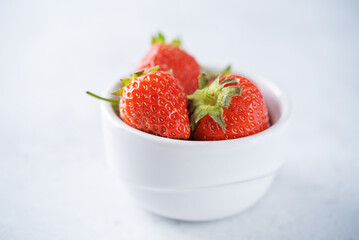 Fresh sweet strawberry