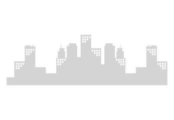 Fototapeta premium buildings cityscape silhouette