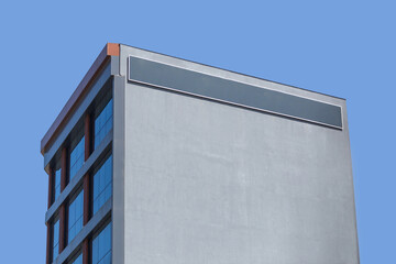 Blank wall next to a building.