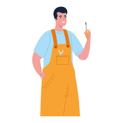 mechanic male worker