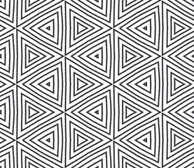 Textured stripes pattern. Black symmetrical