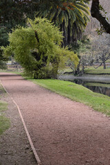 The Prado Oriental, the first public park in the city, Montevideo,Uruguay