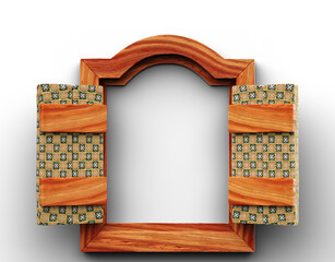 Festa Junina wooden window