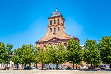 Kirche, Neuf Brisach, Frankreich 