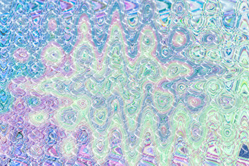 Iridescent abstract background in soft pastel colors. Fantasy background in rainbow colors. Topic:...