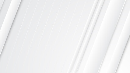 Abstract white line shape with futuristic concept background