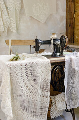 Vintage sewing machine