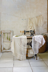 Vintage sewing machine