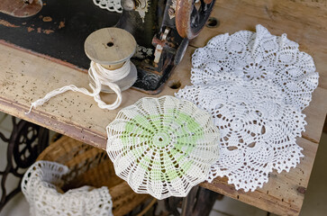 Vintage sewing machine