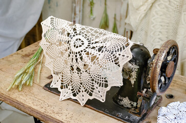 Vintage sewing machine