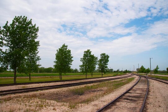 From the railway station, Manitoba