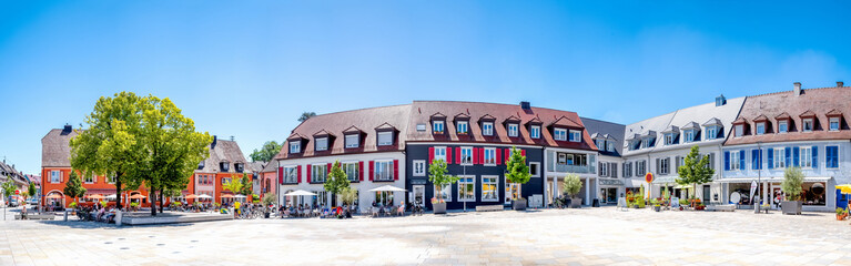 Marktplatz, Breisach am Rhein, Baden Württemberg, Deutschland 