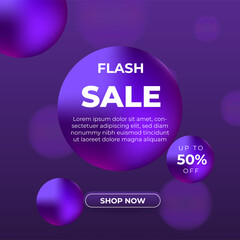 Vector Illustration Promotion Big Super Sale Banner. Discount Design For Newsletter, Poster And Web.