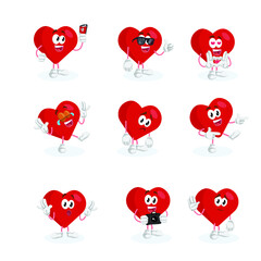 Valentine Logo mascot
