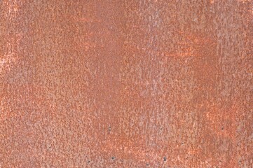 Texture and background of traces of rust on sheet metal.