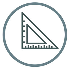 Measure,  Design, ruler icon