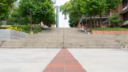 A symmetric stairwell