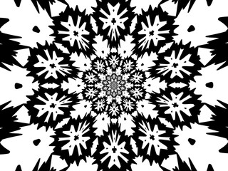 black and white of abstract background