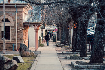 Obraz premium town street