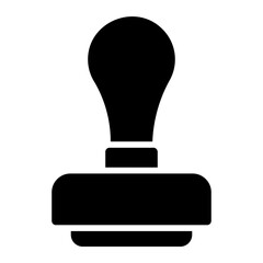 stamp glyph icon