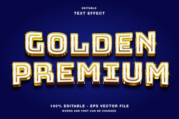 Golden Premium Luxury Editable Text Effect