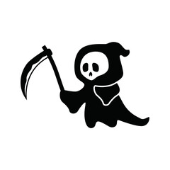 Dead Reaper vector. Skull reaper vector