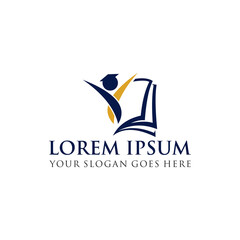 Fototapeta premium EDUCATION LOGO , UNIVERSITY LOGO VECTOR