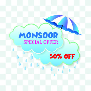 Monsoon Season Design Promotion Template