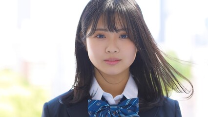 制服の女子学生