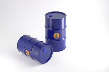3d rendering oil concept picture