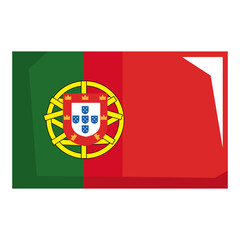 Obraz premium potugal country flag