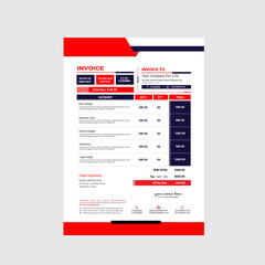 INVOICE Template Design