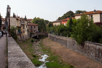 Fototapeta na wymiar Greve in Chianti a small village in Tuscany