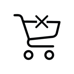 Cart shopping or the shopping cart icon