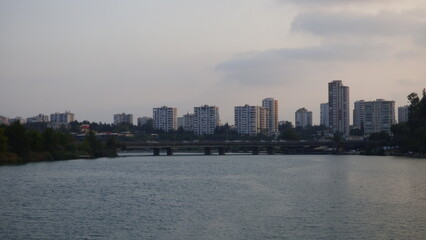 view of the city