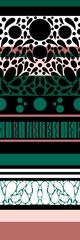 Abstract seamless geometric ethnic pattern for packaging and gifts and cards and linens and kids