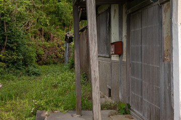 古い建物　an ancient building