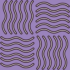 Abstract geometric waves print for fabrics and textiles and packaging and wrapping paper and hobbies