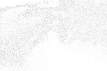 White And Grey Halftone Dotted Backdrop. Abstract Polka Dots Pattern. Pop Art Style Background. Silver Explosion Of Confetti. Digitally Generated Image. Vector Illustration, Eps 10.  