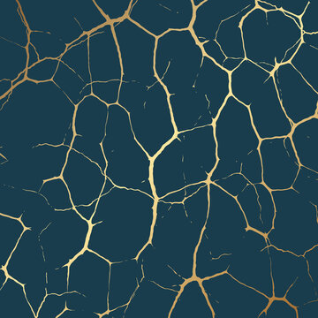 Japanese Kintsugi Pattern Background