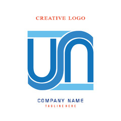 USN lettering, perfect for company logos, offices, campuses, schools, religious education