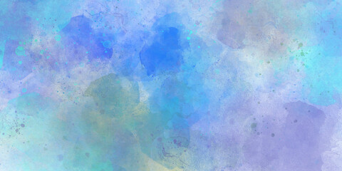 Obraz premium Abstract colorful painting for texture background. Splash acrylic colorful abstract watercolor painted background, Colorful gradient ink colors wet effect hand drawn canvas background wallpaper,