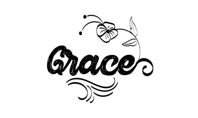 Christian quote design for print or use as poster, card, flyer or T Shirt