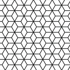 Fototapeta premium decorative, line, pattern, background, white, seamless, vector, 80s, illustration, geometry, pillow, grid, flower, technology, banner, digital, ornament, minimal, cell, endless, fashion, polygon, 