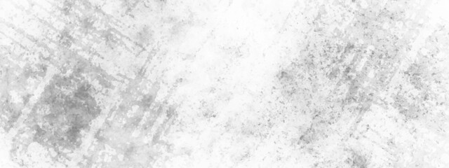 White gray grey stone concrete texture wall wallpaper. white background with gray vintage marbled texture. Dust overlay textured. Grain noise particles. Rusted white effect.