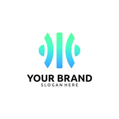 ABSTRACT PEOPLE LOGO DESIGN