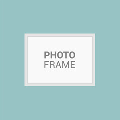 photo frame vector design template 